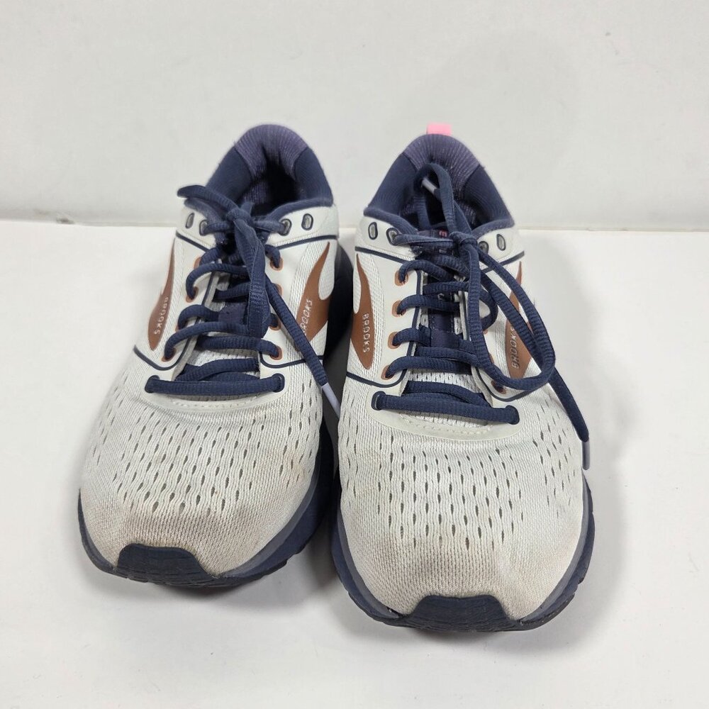 Brooks Transmit 3 Womens Running Shoes Gray Copper Athletic Sneakers Size 8.5 - Picture 2 of 9